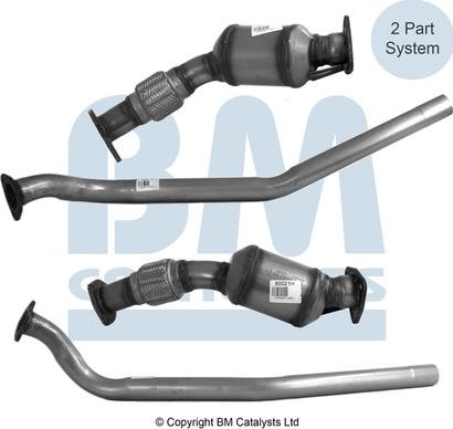 BM Catalysts BM80116H - Katalyzátor parts5.com