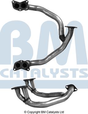 BM Catalysts BM70253 - Exhaust Pipe parts5.com