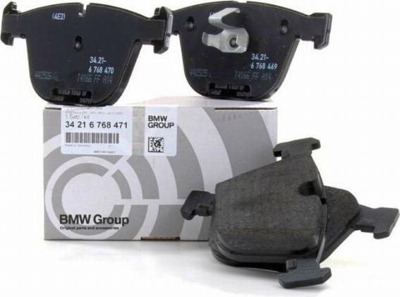 BMW 34216768471 - Set placute frana,frana disc parts5.com