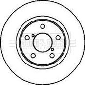 Blue Print ADS74308 - Brake Disc parts5.com