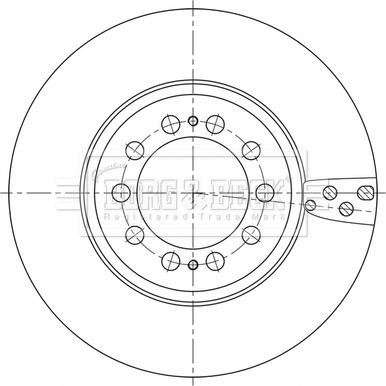 SBP 02-ME027 - Tarcza hamulcowa parts5.com