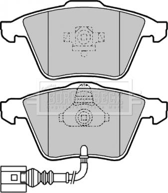 Ferodo FDS1765 - Brake Pad Set, disc brake parts5.com