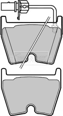 FEDERAL MOGUL FCP1664R - Set placute frana,frana disc parts5.com