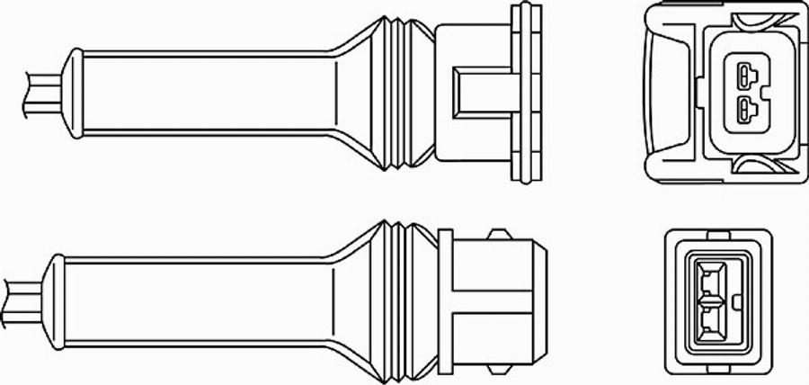 BorgWarner (BERU) 0 824 010 068 - Lambda sonda parts5.com