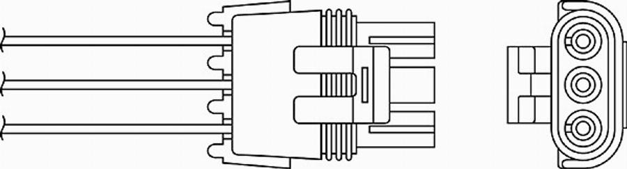 BorgWarner (BERU) 0 824 010 042 - Ламбда-сонда parts5.com