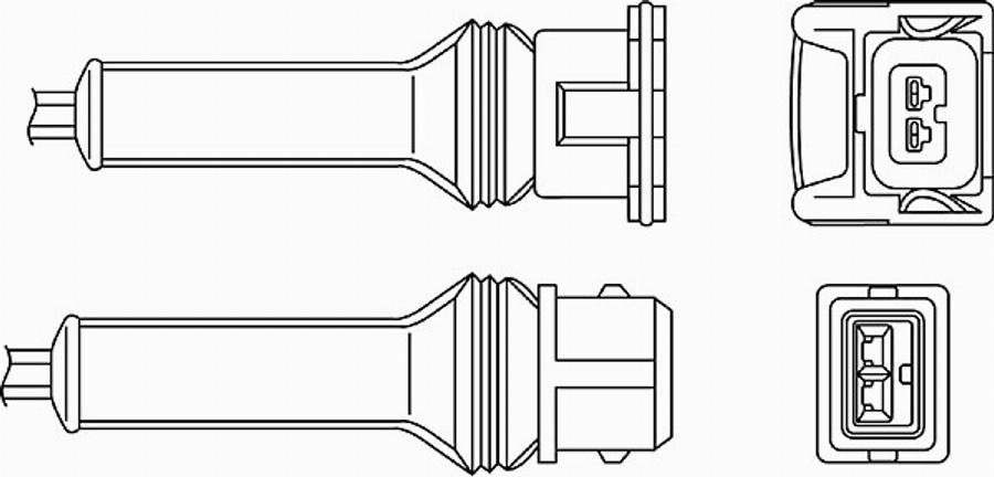 BorgWarner (BERU) 0 824 010 071 - Lambdaszonda parts5.com