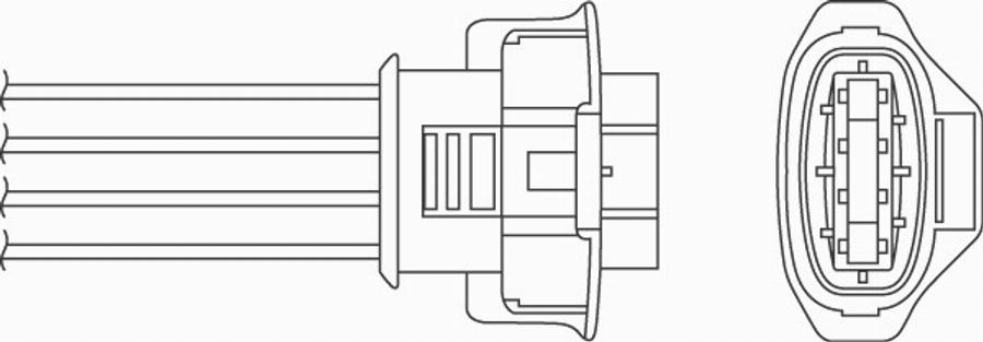 BorgWarner (BERU) 0824010149 - Lambda sensörü parts5.com