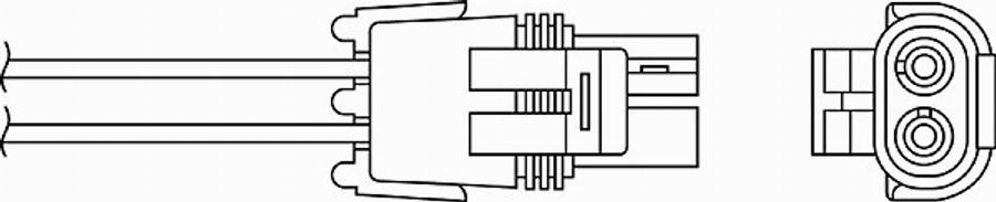 BorgWarner (BERU) 0 824 010 143 - Sonda Lambda parts5.com