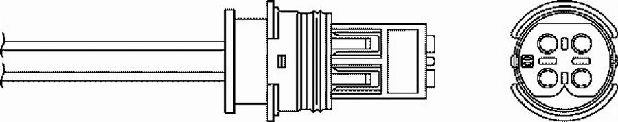BorgWarner (BERU) 0 824 010 322 - Sonda Lambda parts5.com