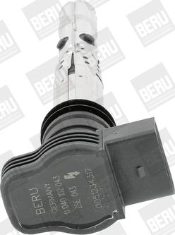 BorgWarner (BERU) ZSE043 - Запалителна бобина parts5.com