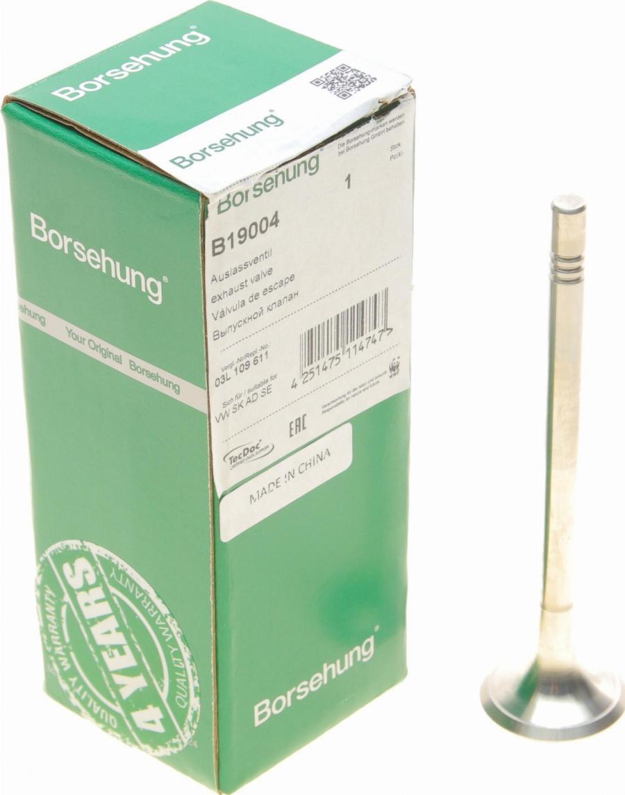 Borsehung B19004 - Válvula de escape parts5.com