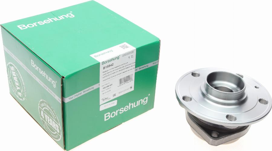 Borsehung B15942 - Juego de cojinete de rueda parts5.com