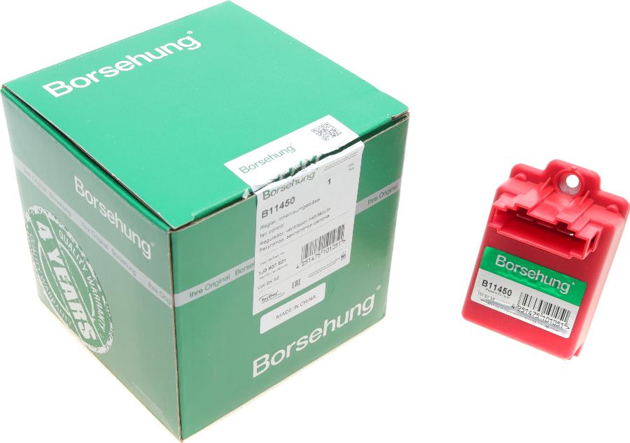 Borsehung B11450 - Regulador, ventilador habitáculo parts5.com