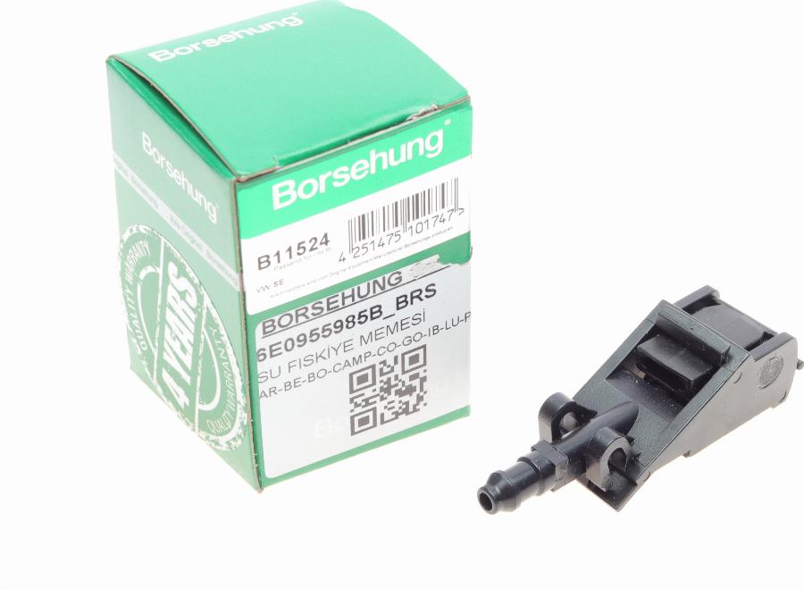 Borsehung B11524 - Dysza płynu spryskiwacza, spryskiwacz szyby czołowej parts5.com