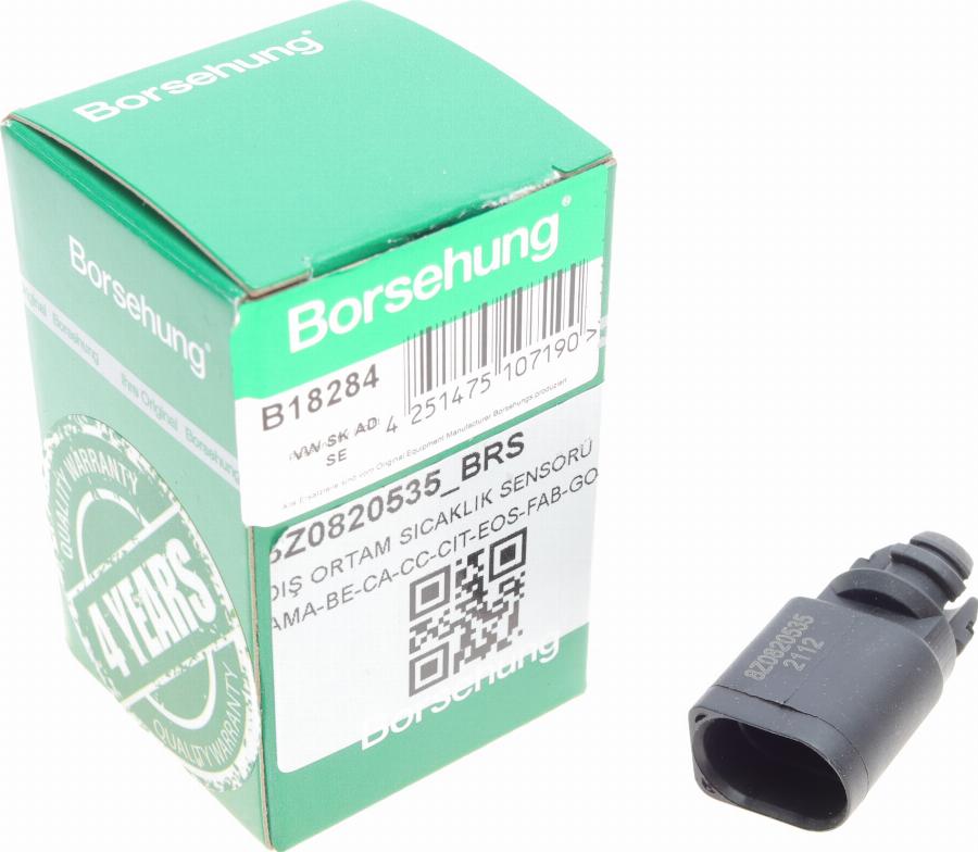 Borsehung B18284 - Датчик, внешняя температура parts5.com