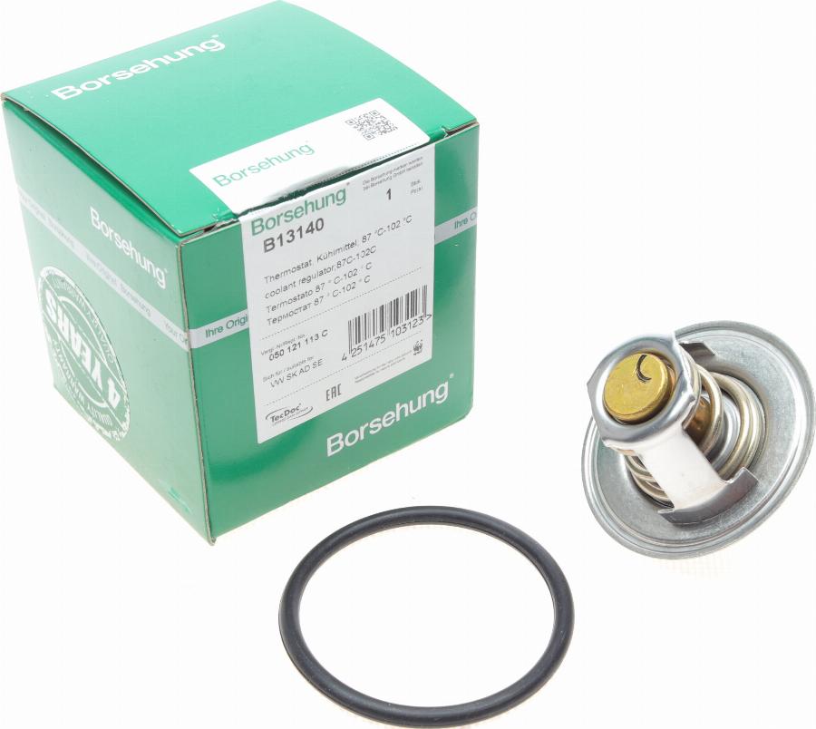 Borsehung B13140 - Thermostat, coolant parts5.com