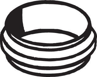 Bosal 256-091 - Gasket, exhaust pipe parts5.com