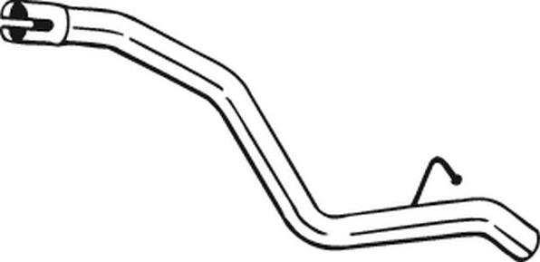 Bosal 750-065 - Pakoputki parts5.com