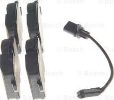 BOSCH 0 986 494 916 - Brake Pad Set, disc brake parts5.com