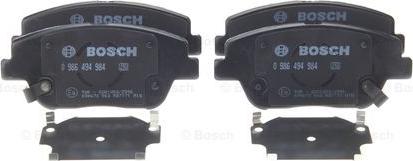 BOSCH 0 986 494 984 - Set placute frana,frana disc parts5.com