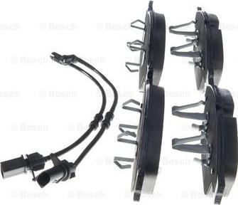 BOSCH 0 986 494 987 - Komplet zavornih oblog, ploscne (kolutne) zavore parts5.com