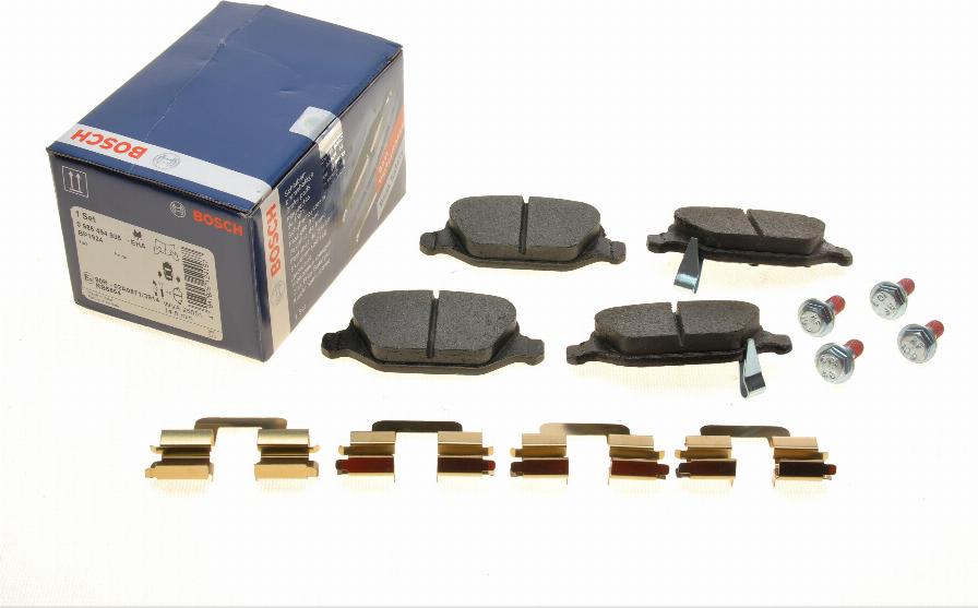 BOSCH 0 986 494 935 - Set placute frana,frana disc parts5.com