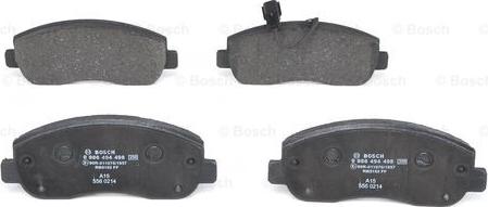 BOSCH 0 986 494 498 - Set placute frana,frana disc parts5.com