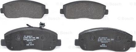 BOSCH 0 986 494 498 - Set placute frana,frana disc parts5.com