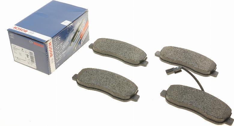 BOSCH 0 986 494 498 - Brake Pad Set, disc brake parts5.com