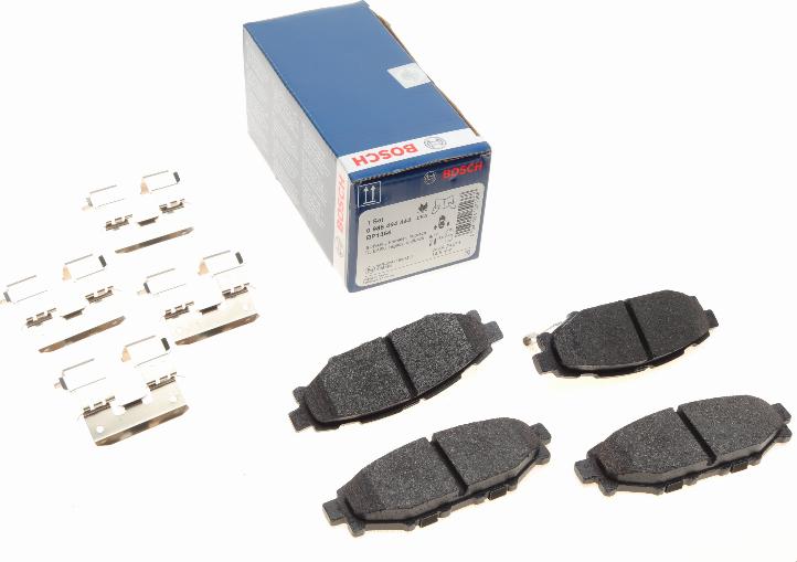 BOSCH 0 986 494 444 - Kit de plaquettes de frein, frein à disque parts5.com