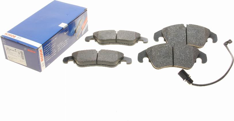 BOSCH 0 986 494 456 - Juego de pastillas de freno parts5.com