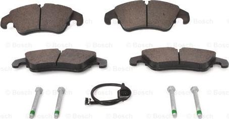 BOSCH 0 986 494 456 - Brake Pad Set, disc brake parts5.com