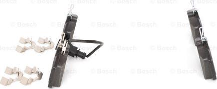 BOSCH 0 986 494 599 - Fékbetétkészlet, tárcsafék parts5.com