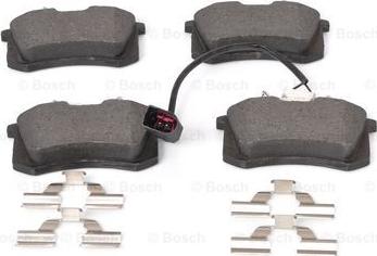 BOSCH 0 986 494 599 - Fékbetétkészlet, tárcsafék parts5.com