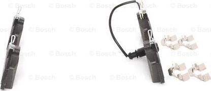 BOSCH 0 986 494 599 - Fékbetétkészlet, tárcsafék parts5.com