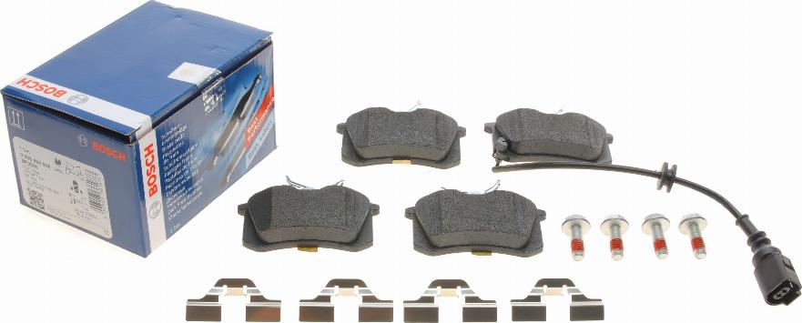 BOSCH 0 986 494 598 - Brake Pad Set, disc brake parts5.com