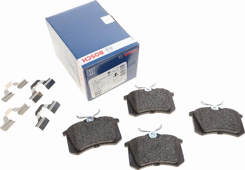 BOSCH 0 986 494 597 - Komplet pločica, disk-kočnica parts5.com