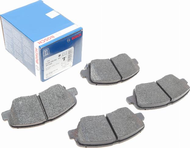 BOSCH 0 986 494 563 - Komplet kočnih obloga, disk kočnica parts5.com