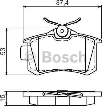 Remsa 0263.15 - Fren balata seti, diskli fren parts5.com