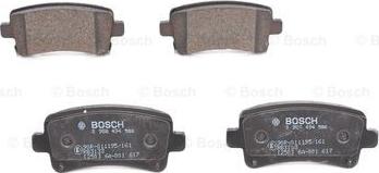 BOSCH 0 986 494 586 - Set placute frana,frana disc parts5.com