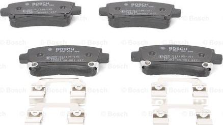 BOSCH 0 986 494 586 - Set placute frana,frana disc parts5.com