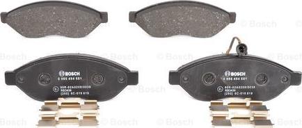 BOSCH 0 986 494 581 - Set placute frana,frana disc parts5.com