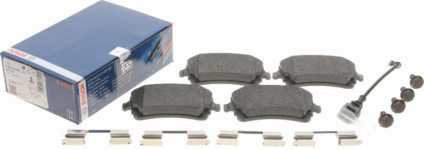 BOSCH 0 986 494 583 - Brake Pad Set, disc brake parts5.com