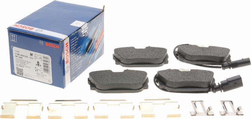 BOSCH 0 986 494 529 - Fékbetétkészlet, tárcsafék parts5.com