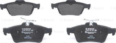 BOSCH 0 986 494 528 - Set placute frana,frana disc parts5.com