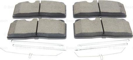 BOSCH 0 986 494 694 - Brake Pad Set, disc brake parts5.com