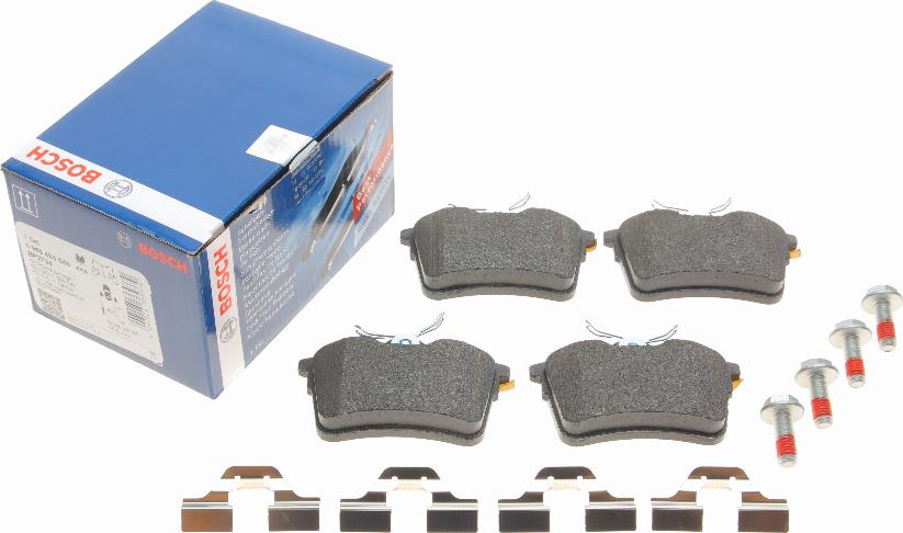 BOSCH 0 986 494 646 - Fékbetétkészlet, tárcsafék parts5.com