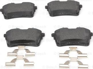 BOSCH 0 986 494 646 - Fékbetétkészlet, tárcsafék parts5.com