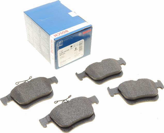 BOSCH 0 986 494 659 - Komplet pločica, disk-kočnica parts5.com