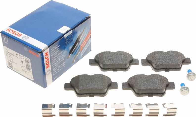 BOSCH 0 986 494 605 - Sada brzdových destiček, kotoučová brzda parts5.com